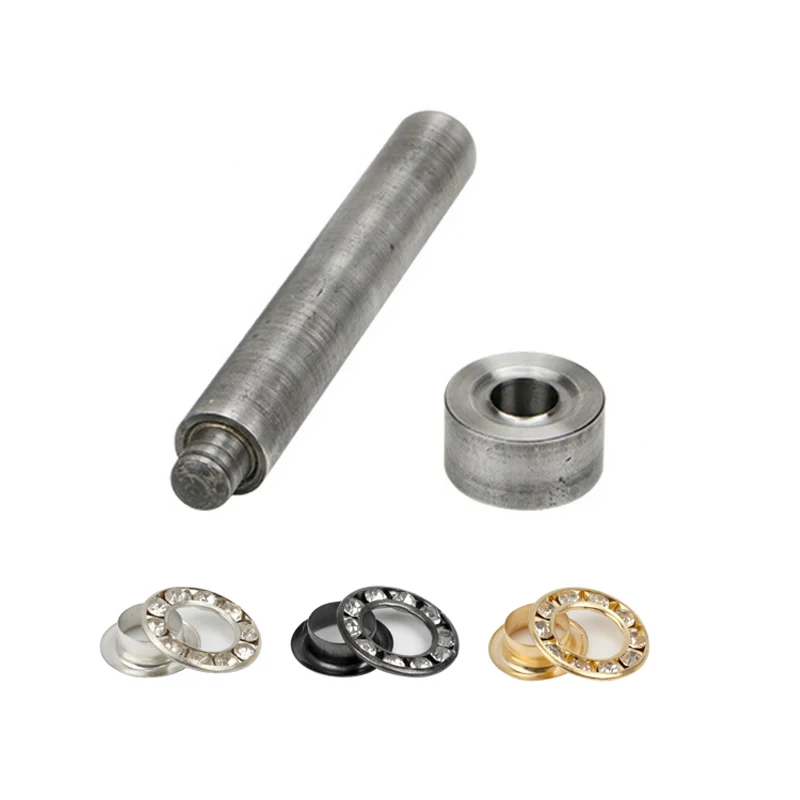 

Втулки со стразами, люверсы, инструмент для установки, штампы, ручной инструмент для стука кожи, обувь, сумка, холст, платье, ушко