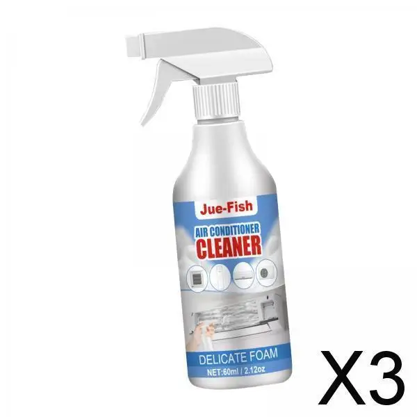 

3X Stains Cleaner No Washing 60ml Powerful Deep Cleaning Stain Remover Spray