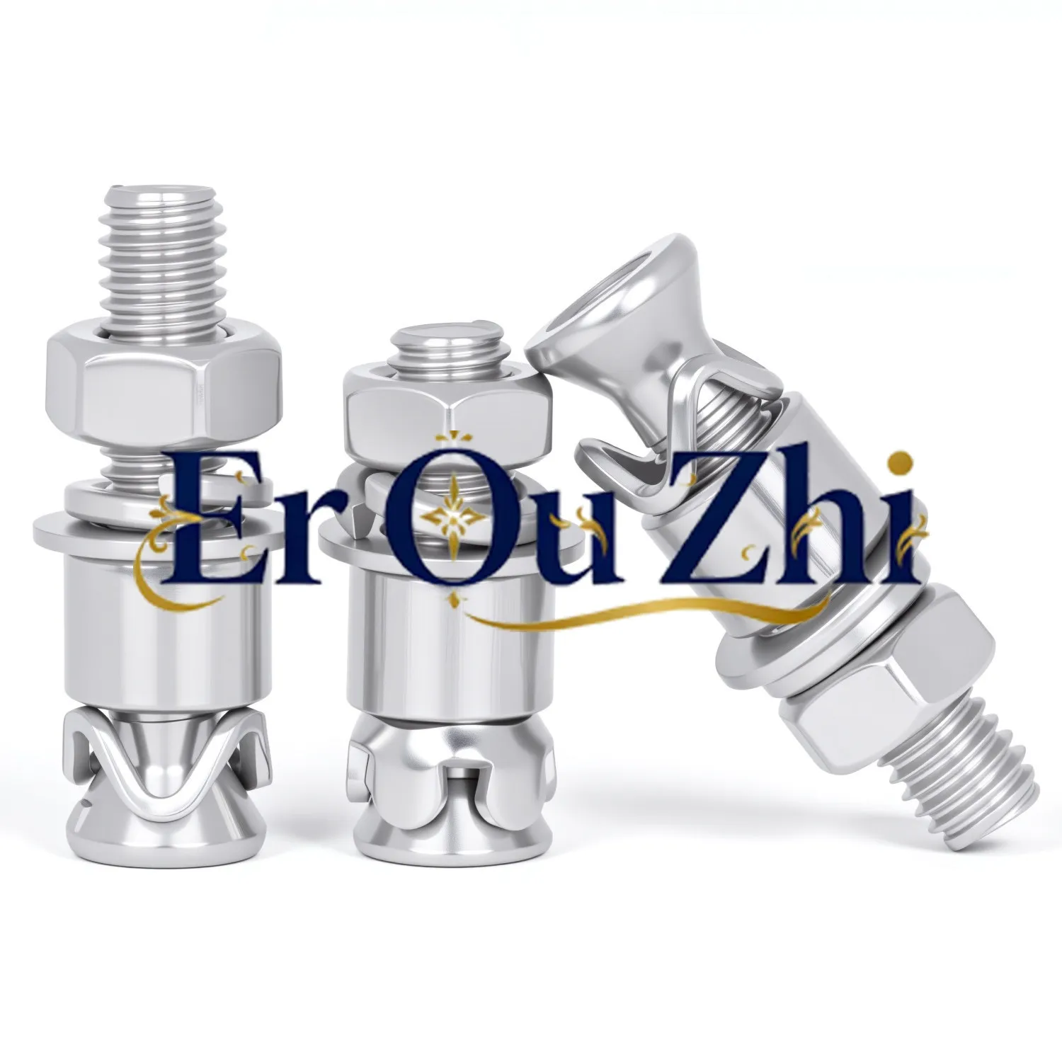 M6M8mm 304 Stainless Steel Percussion Back Bolt Screw Expansion Shock Resistant Back Bolt Marble Curtain Wall Fittings