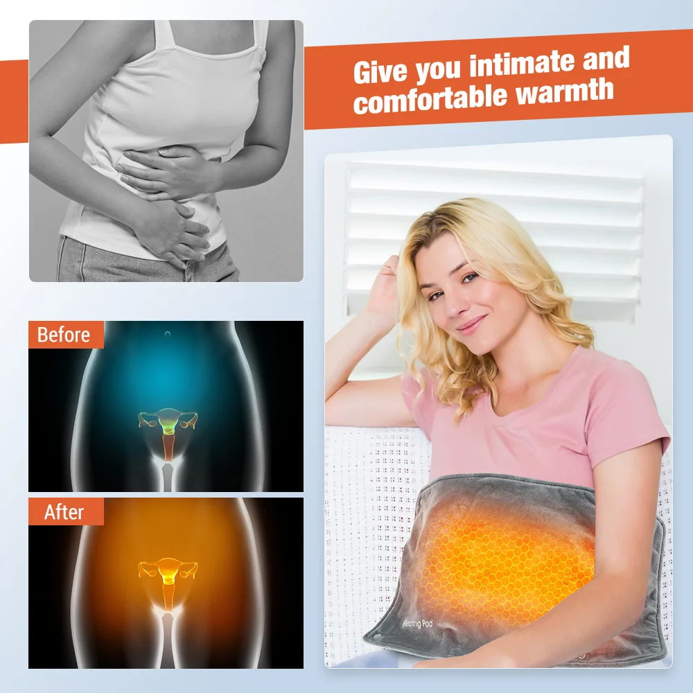 Portable Graphene Heating Pad with USB Charging , Thermostatic Hot Compress, Warmth for Hands, Feet & Waist image 6