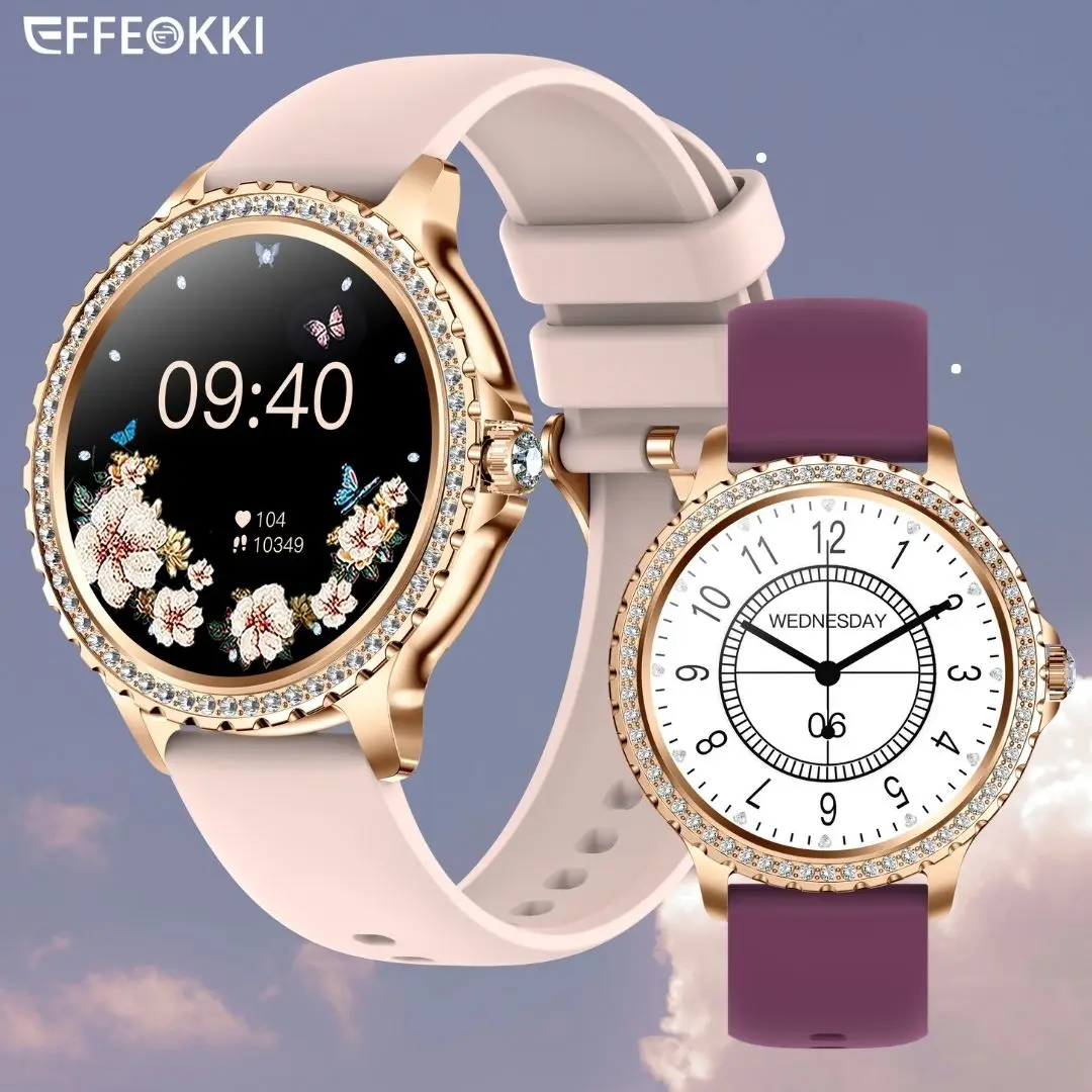 Female Smartwatch For Watche Women End High Luxury Watch Woman Bt Calling Waterproof Blood Pressure Measuring Smart Watches