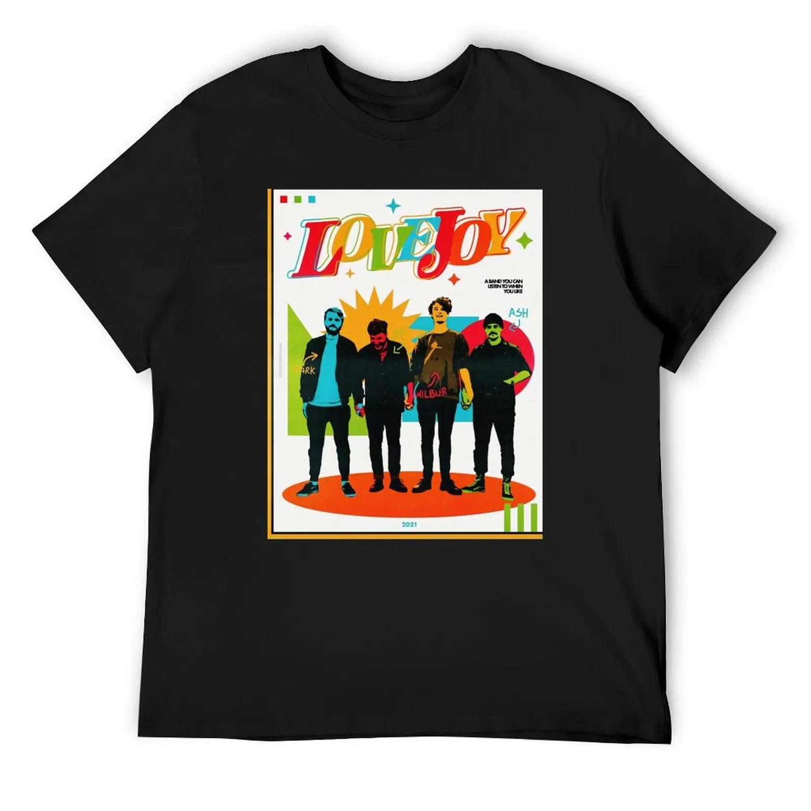 

Lovejoy Poster T-Shirt rapper graphic tees animal prinfor boys basketball graphic tees shirts men