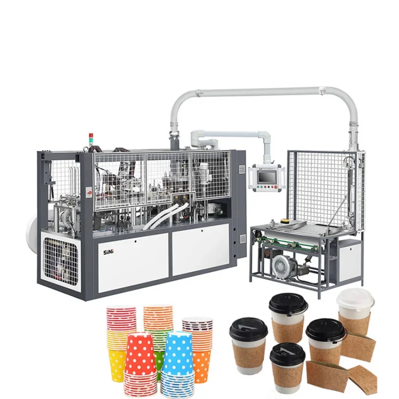 Disposable Automatic Paper Cup Bowl Making Forming Manufacturing Coffee Paper Cup Machines for Small Business Ideas