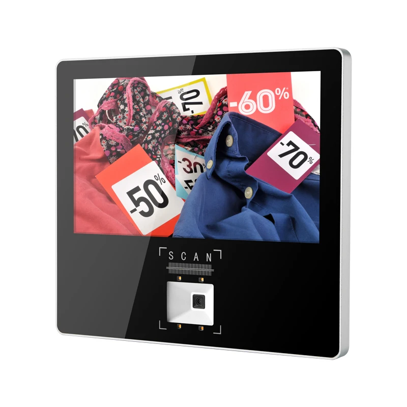 

Windows10 Price Checker With 11.6inch Screen Wall Mounting Barcode Checker High Speed Scan Price Checker