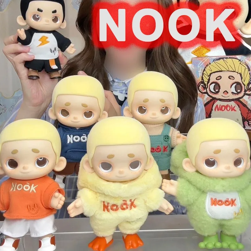 

NOOK OOTD Series Blind Box Action Figure Doll NOOK Mystery Box Surprise Bag Pendant Anime Model Decor Ornament Birthday Gift Toy