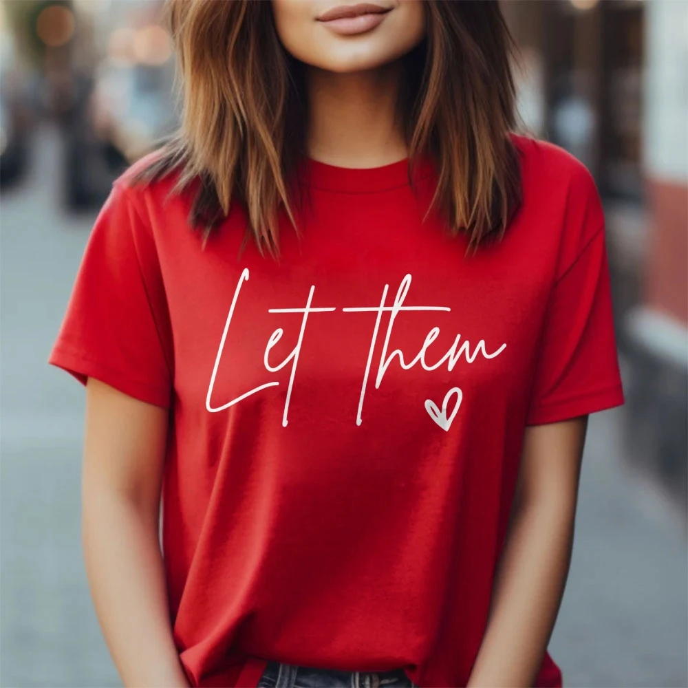 Let Them Comfort Colors Shirt, Inspirational Shirt, Positive Saying Shirt, Mental Health Shirt, Self Love Gift