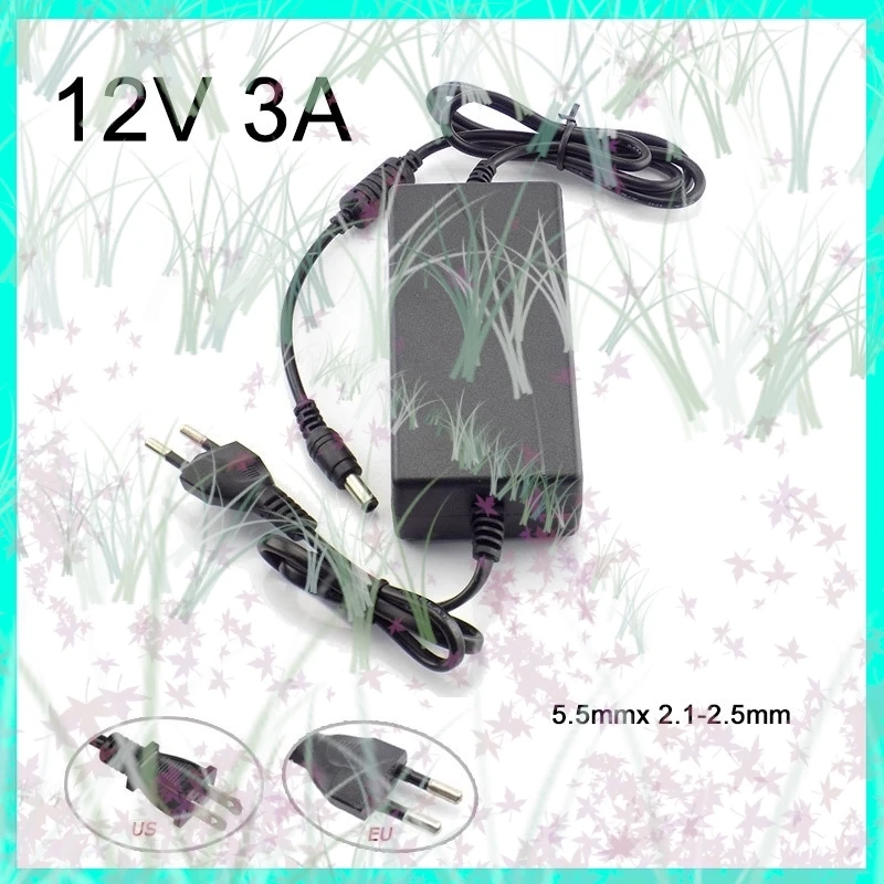 1/2/5Pcs 12V 3A Pow… - image