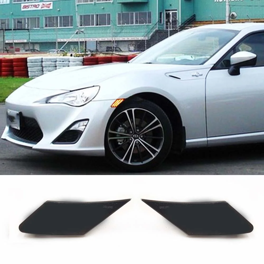 

LED Turn Signal Side Marker Light clearance light for Scion FR-S Subaru BRZ Toyota GT86 2013 2014 2015 2016 2017 2018 2019