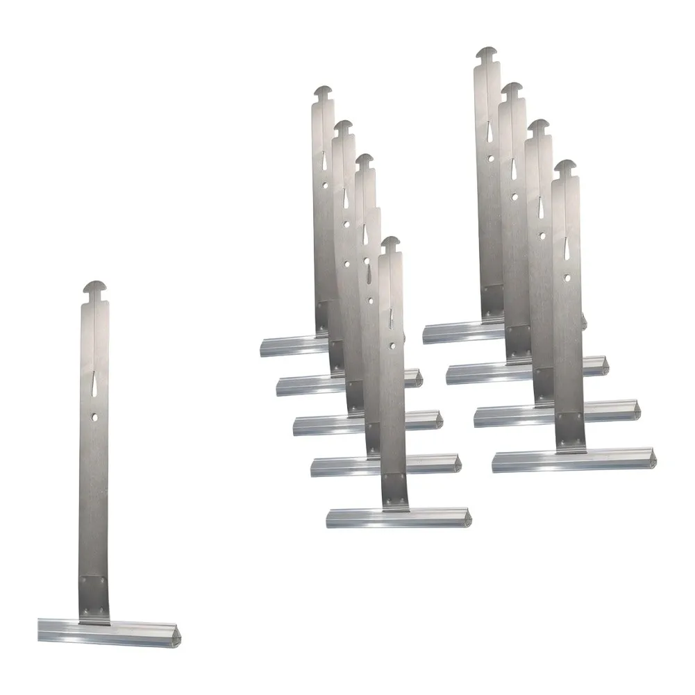 10Pcs Aluminum Alloy Roller Shutter Hanging Plate Spring Clip Hook For Window Shutter Repair Replacement Parts Accessories