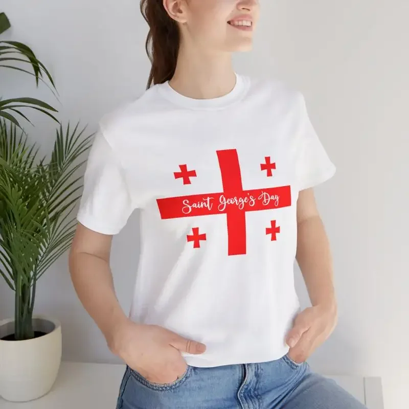 St George'S Day T Shirt Feast Of Saint George Christian Celebration Top