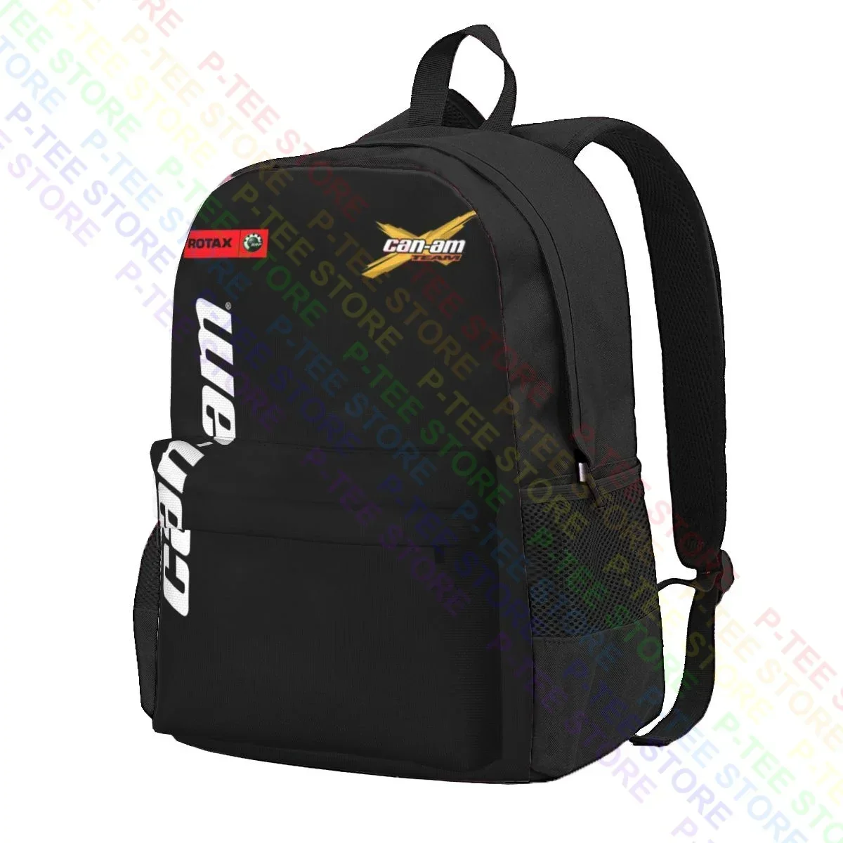 Can Am Team Brp Rotax Racing Go Fas Large Capacity Backpack Newest New Style Sports Style Bags For Travel