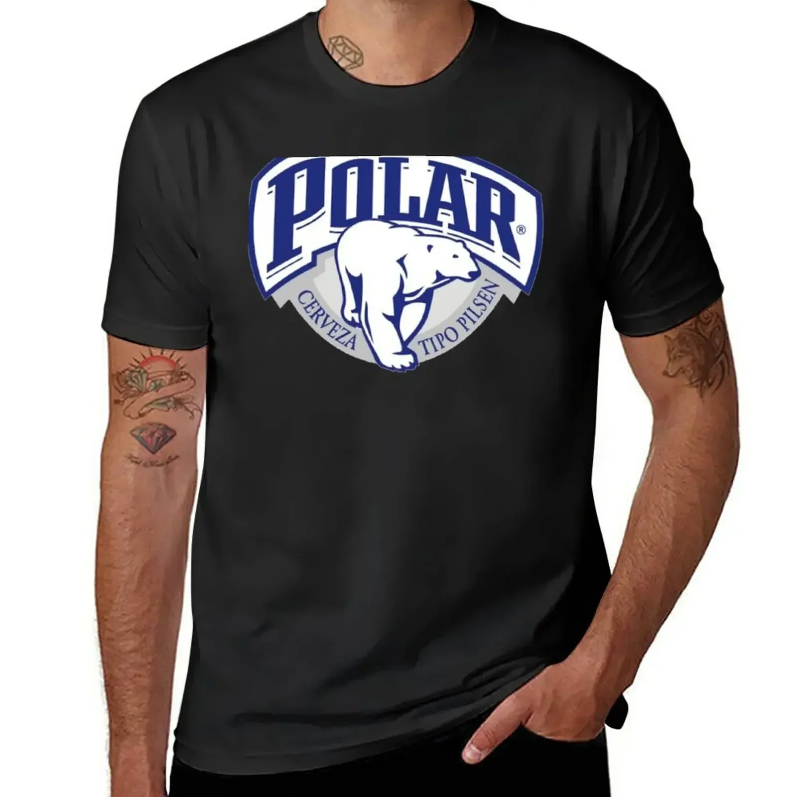 Cerveza Polar manga de Venezuela pilsen polarcita T-Shirt boys animal print summer top prinfor tshirts for mens designer clothes