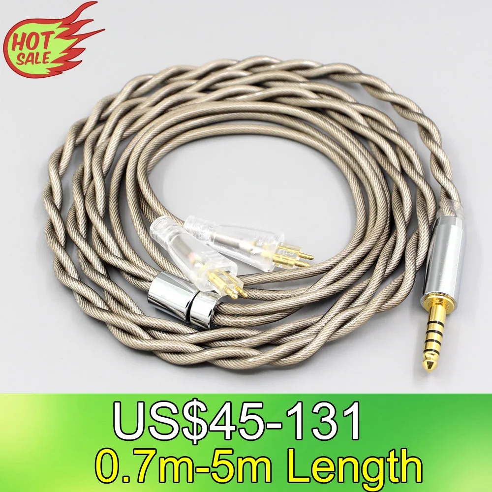 

LN007848 Type6 756 core 7n Litz OCC Silver Plated Earphone Cable For FOSTEX TH900 TH1000RP TH1100RP TH-909 TR-X00 TH-600 MK2