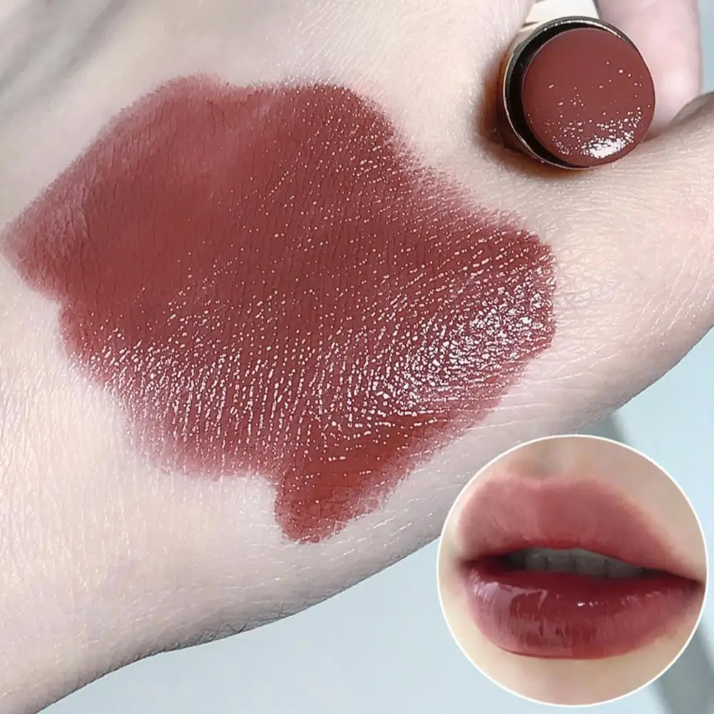 Seidig glänzender Lippenstift Gege Bear Pump Lips Moisture Water Bomb Bequemer, ultrascharfer, antihaftbeschichteter Lippenbalsam