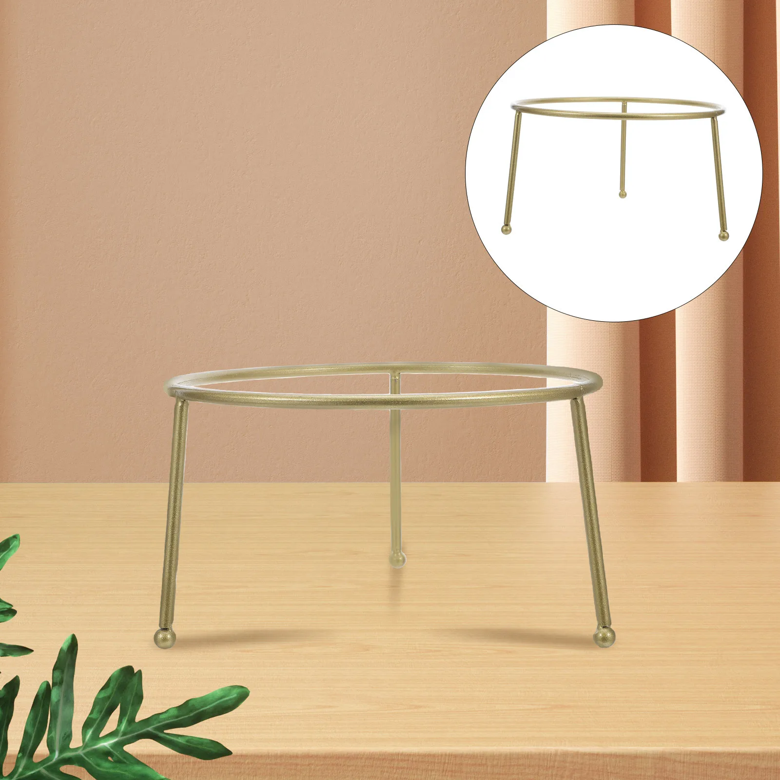 

Outdoor Metal Gazing Globe Stand Elegant Garden Sphere Holder Crystal Ball Display Pedestal Yard Decor Display Stand for Garden