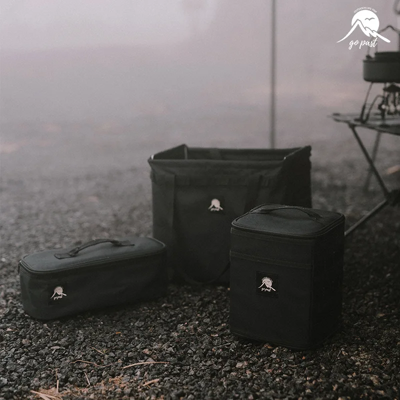 

Outdoor Tactical Storage Bag Camping Picnic Lamps Tableware Gas Tank Portable Folding Waterproof Sundry Bag Travel Gear New