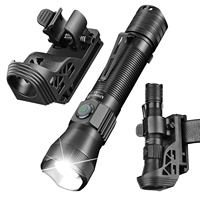 UltraFire E5 Army Tactical Flashlight 1350LM 450M Powerful LED Torch Light 18650 Type-C USB Rechargeable Military Tactical Lamp