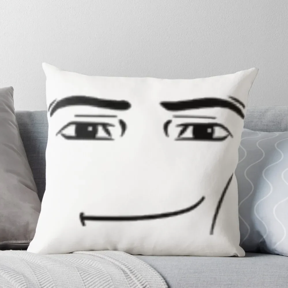 

The man face Throw Pillow pillows decor home Pillowcases