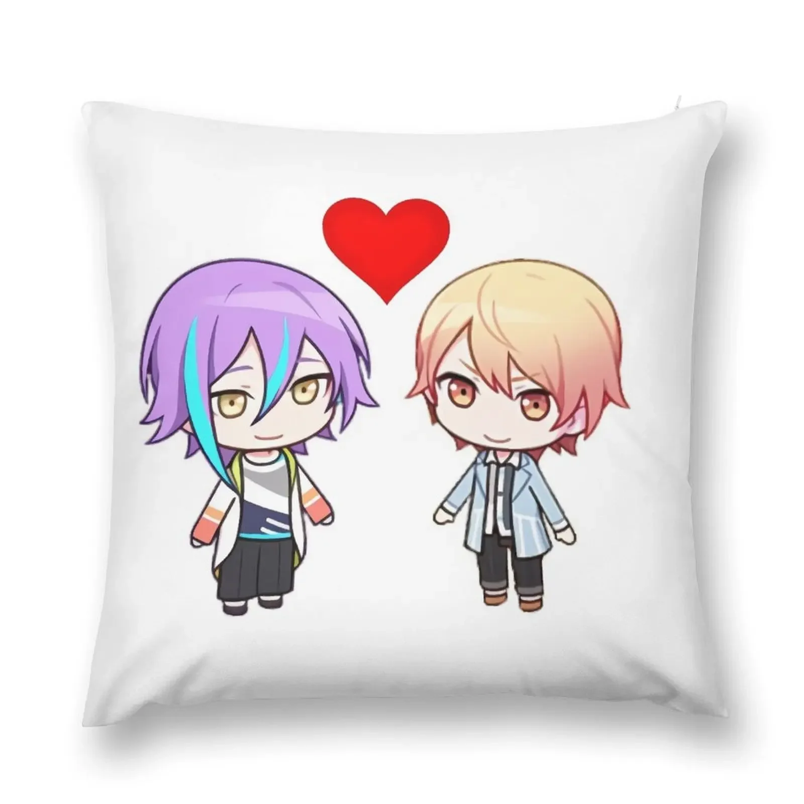 rui kamishiro tenma tsukasa in love project sekai ruikasa Throw Pillow pillows decor home Cushions Home Decor pillow