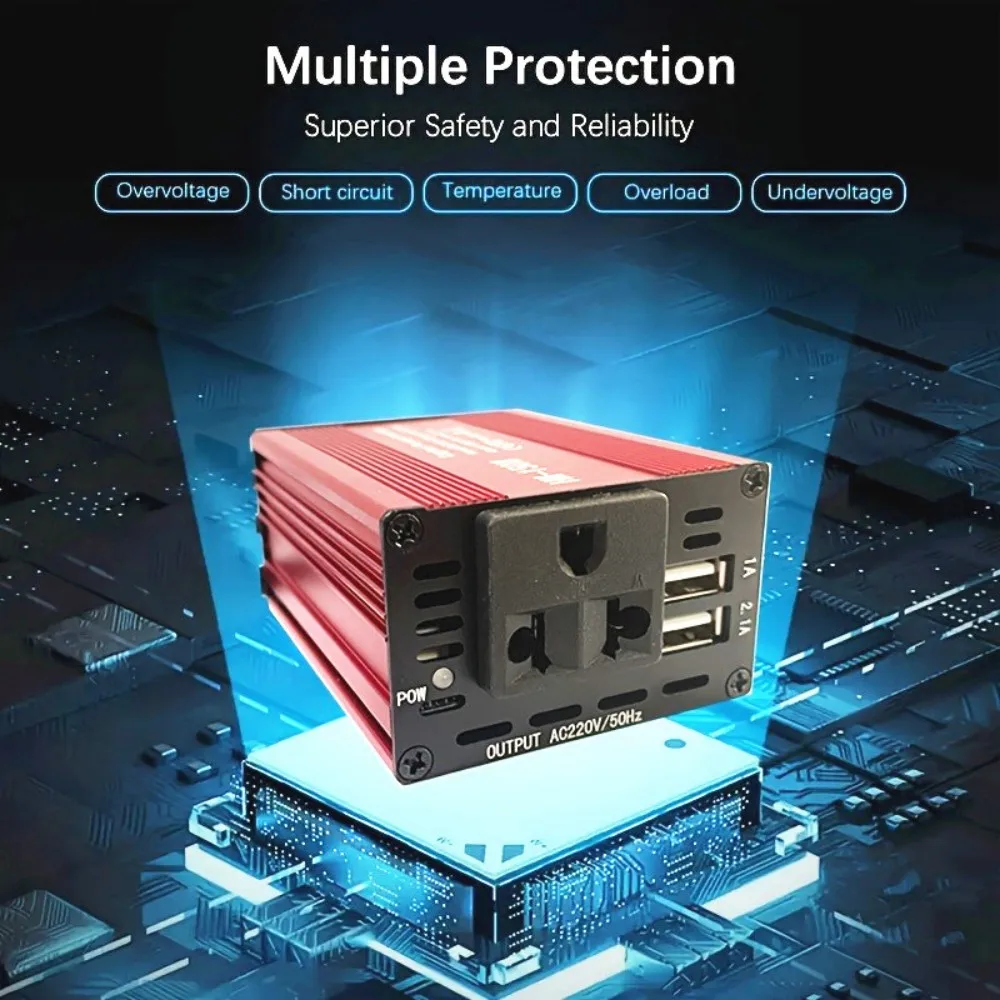 New 150W Car Multifunction Charger USB-A Car Charger Car Rapid Charger Multiple Ports