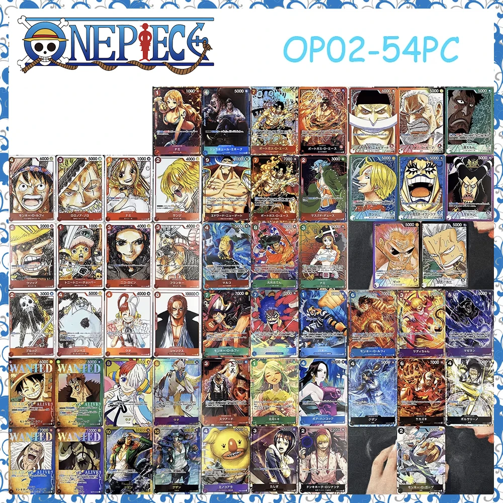 

54 шт./компл., аниме One Piece, сделай сам, ACG, редкая боевая игра для мальчиков, игрушки, коллекционные карты, подарок на Рождество, день рождения, Shanks Charlotte Pudding