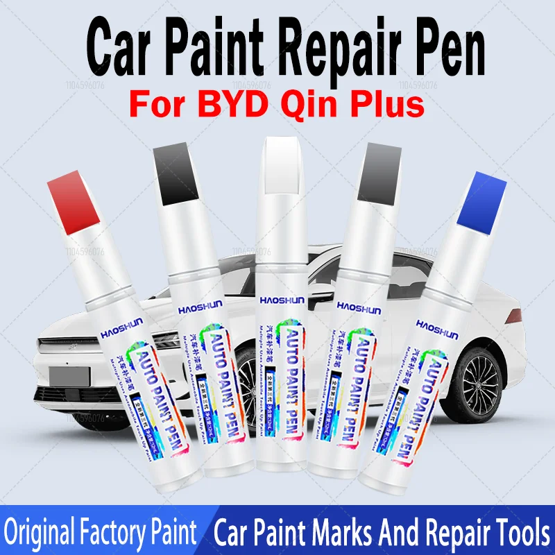 Lack Reparatur Stift Touch Up Kratzer Entferner Auto Zubehör Schwarz Weiß Grau Rot Blau Für BYD Qin Plus Dmi 2012-2025 b6 Q6 B8