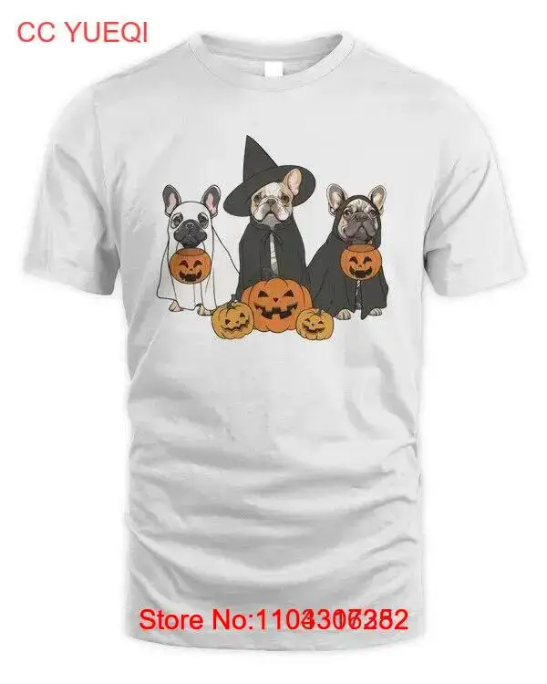 Ghost And Witch French Bulldog - Men's Standard T-Shirt