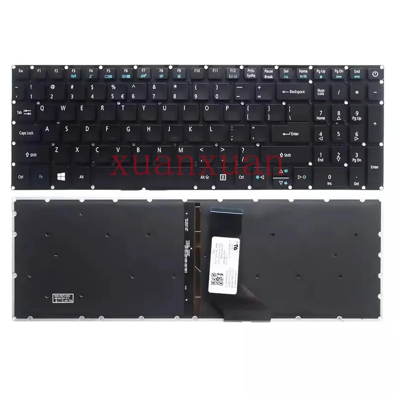 New Keyboard with backlit for ACER E5-573G 772G 532G 522G E5-575G V3-575TG V5-591G