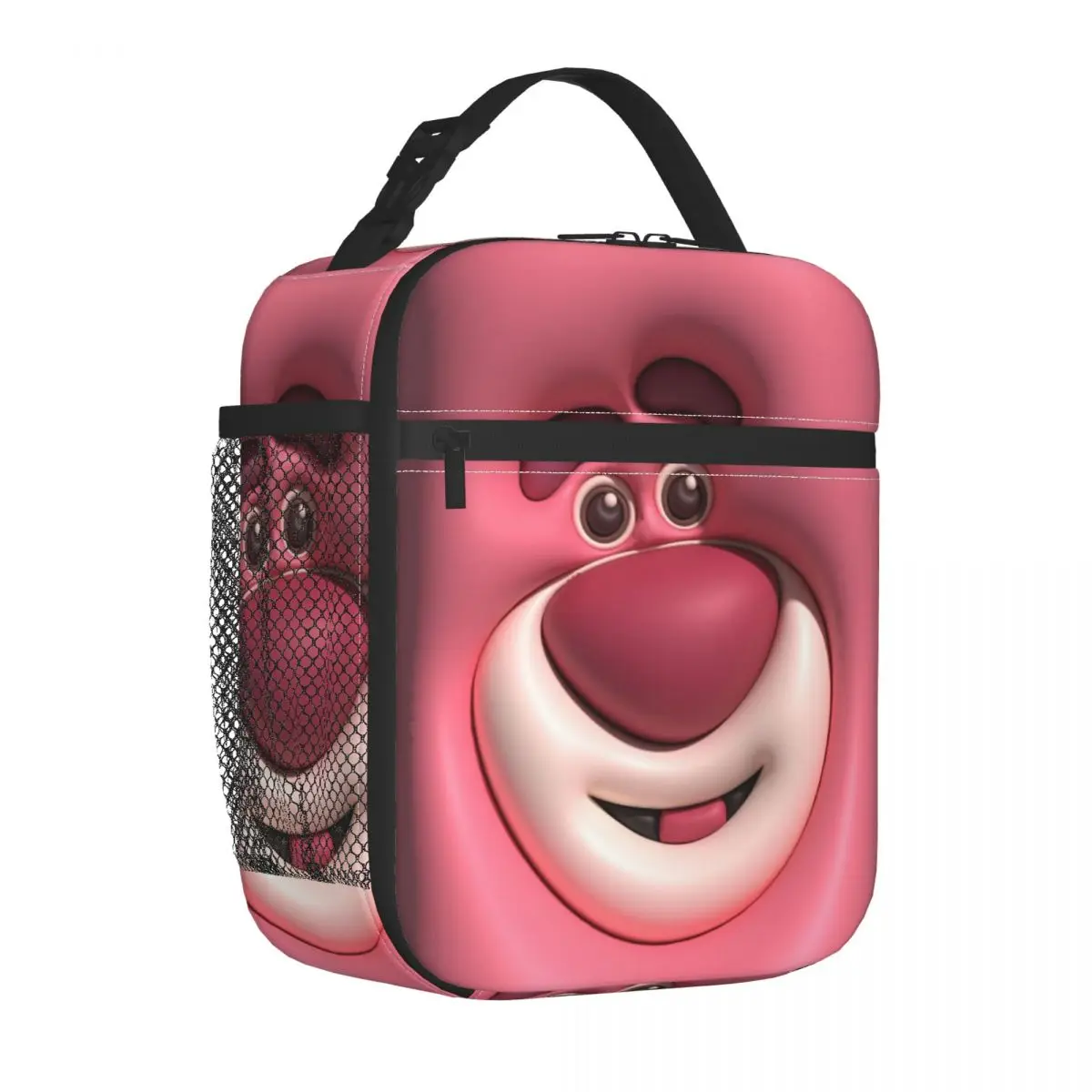 For Travel Strawberry Bear Tote Thickened Handheld Disney Toy Story Lotso Bento Box Girl Boy｠ Bento Box