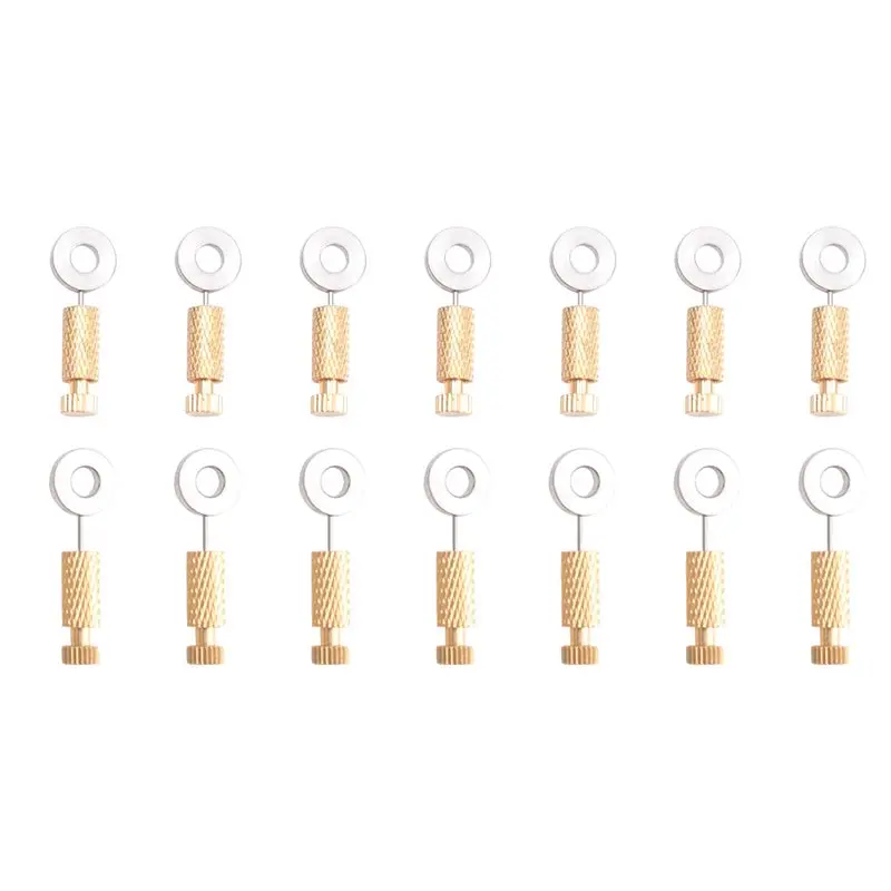 J1UL1N 14Pcs Leather Positioning Needles, Leather Suture Positioning Needle Leather Locking Pins Leathercraft Located Needles
