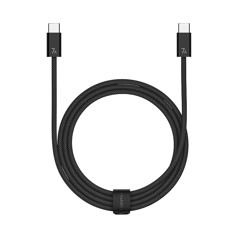 

Data Cable Max 140W 7A USB Type-C to Type-C 1.8m Support SCP, PD, QC, PPS, UFCS Built-in E-MarkerPura For Huawei Pura 80 Series