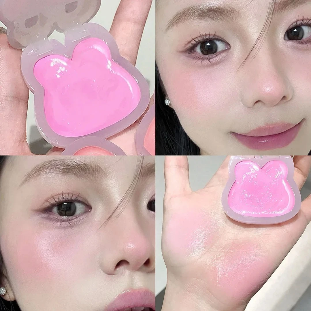 

Water light multi-purpose cream expansion high-gloss blush easy to color improve complexion moisturize waterproof girl makeup