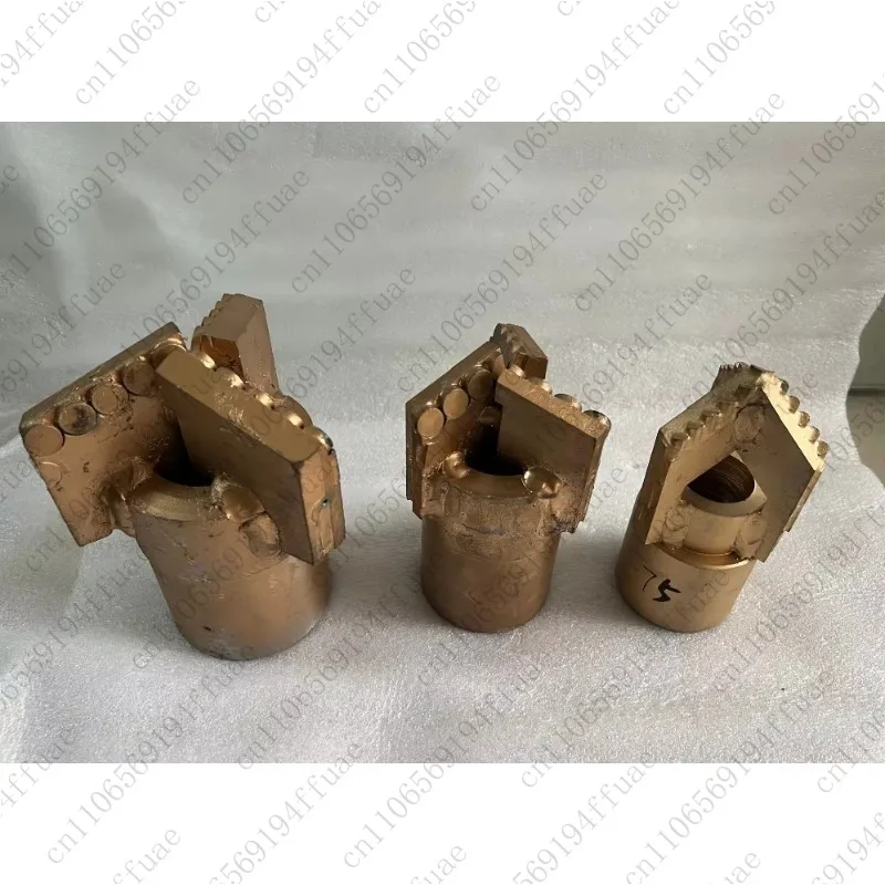 Three wing scraper diamond composite drill bit sandstone mudstone drill bit water well drilling geological exploration water