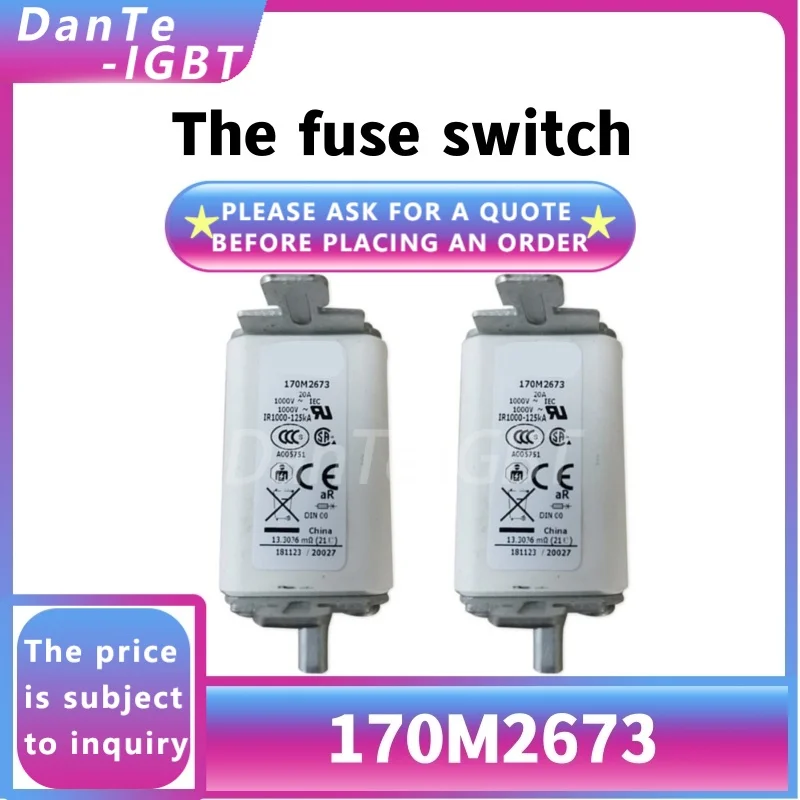 170M2673 new module fast fuse base 170M2673 micro switch original spot