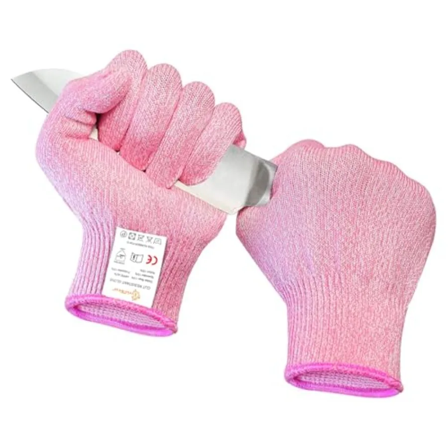 

Cut Resistant Gloves Food Grade Level 5 Kitchen Safety Protection Medium