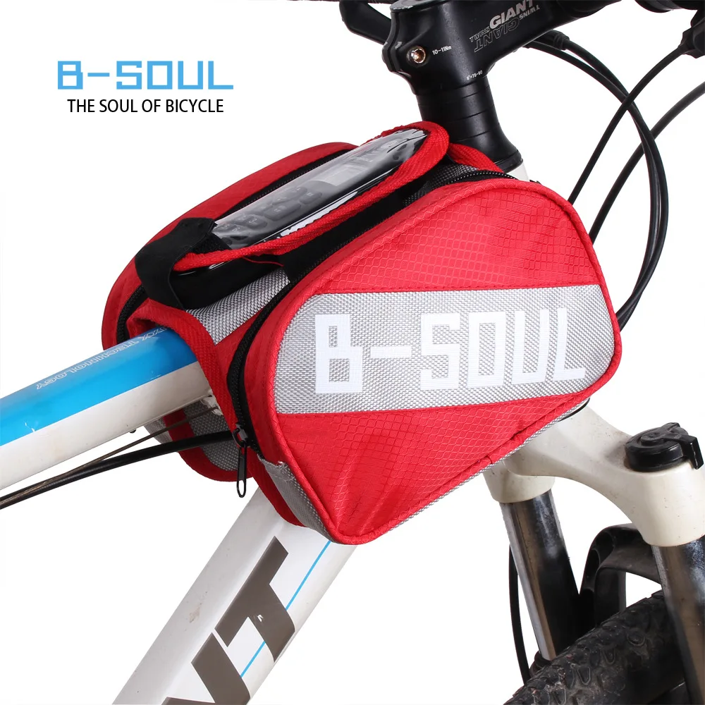 Bicycle bag Cycling mountain bike Bicycle accessories Touch screen Saddle Upper tube Upper beam Toolkit Equipment accessories