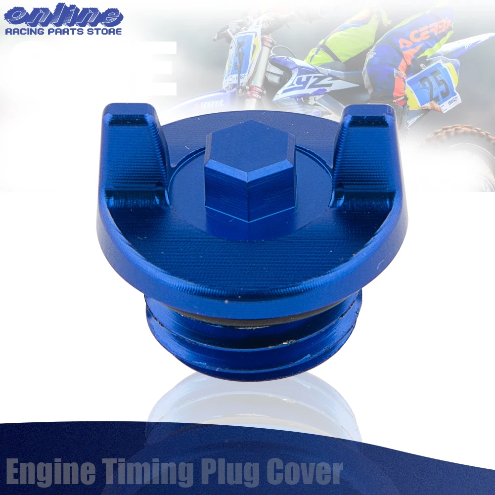 Engine Timing Plug Cover Set Oil Filter Screw Set For Yamaha YZ250F YZ450F WR250F YZ250FX WR426F WR Dirt Bike Motocross Off Road