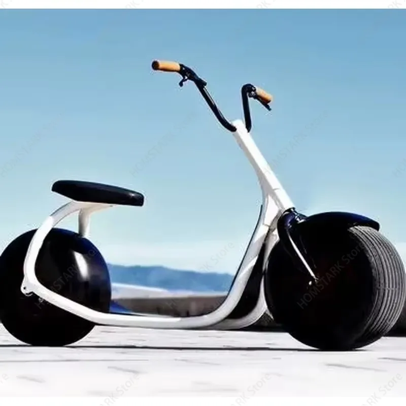 Fat Tire Off‑Road Kick Scooter for Adults, High Performance Downhill Non‑Drive E‑Scooter Replacement Accessory