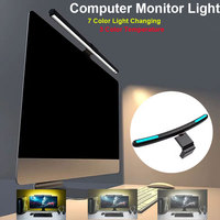 Computer Monitor Light Bar RGB Screen Hanging Lights Curved Dimming Screen USB LED Reading Gaming Table Lamp Bar Home Room Decor