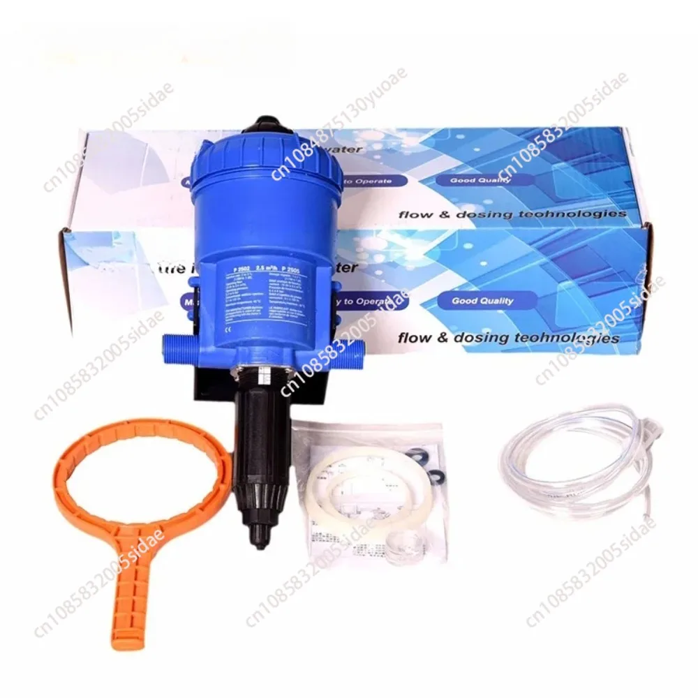

Fertilizer Injector Dispenser Proportioner 0.2%-2% Water-driven Chemical Injector for Fertilizer