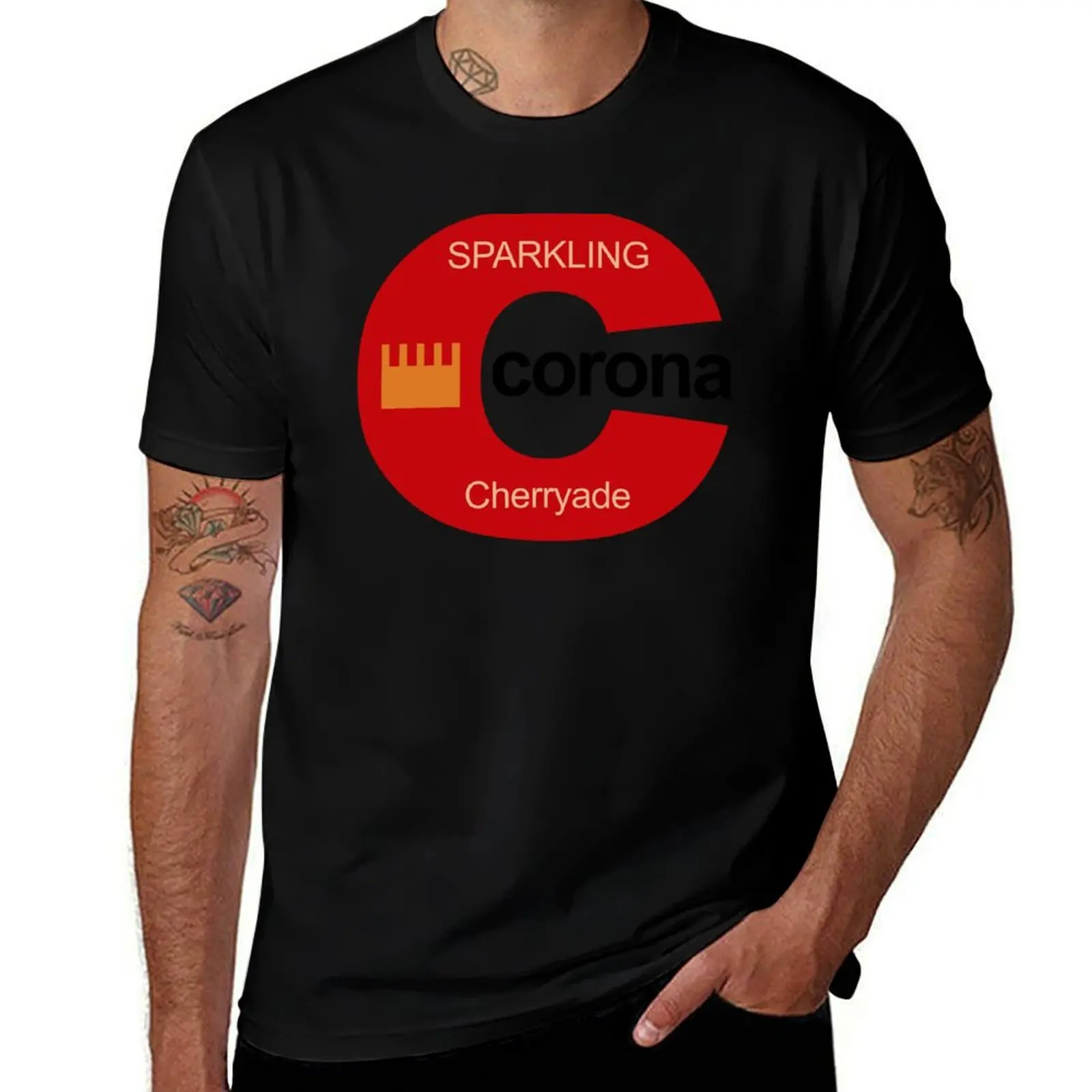 

Corona Cherryade' Logo (1970s-80s) T-Shirt new gifts and t-shirts shirts graphic shirts graphic tee luxury clothes men