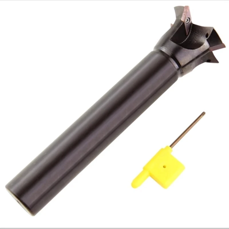 

Фрезерный инструмент «ласточкин хвост», хвостовик 45/55/60 градусов, прямой хвостовик фрезы с V-образной канавкой для вставок DC07 DCMT11 VCMT11