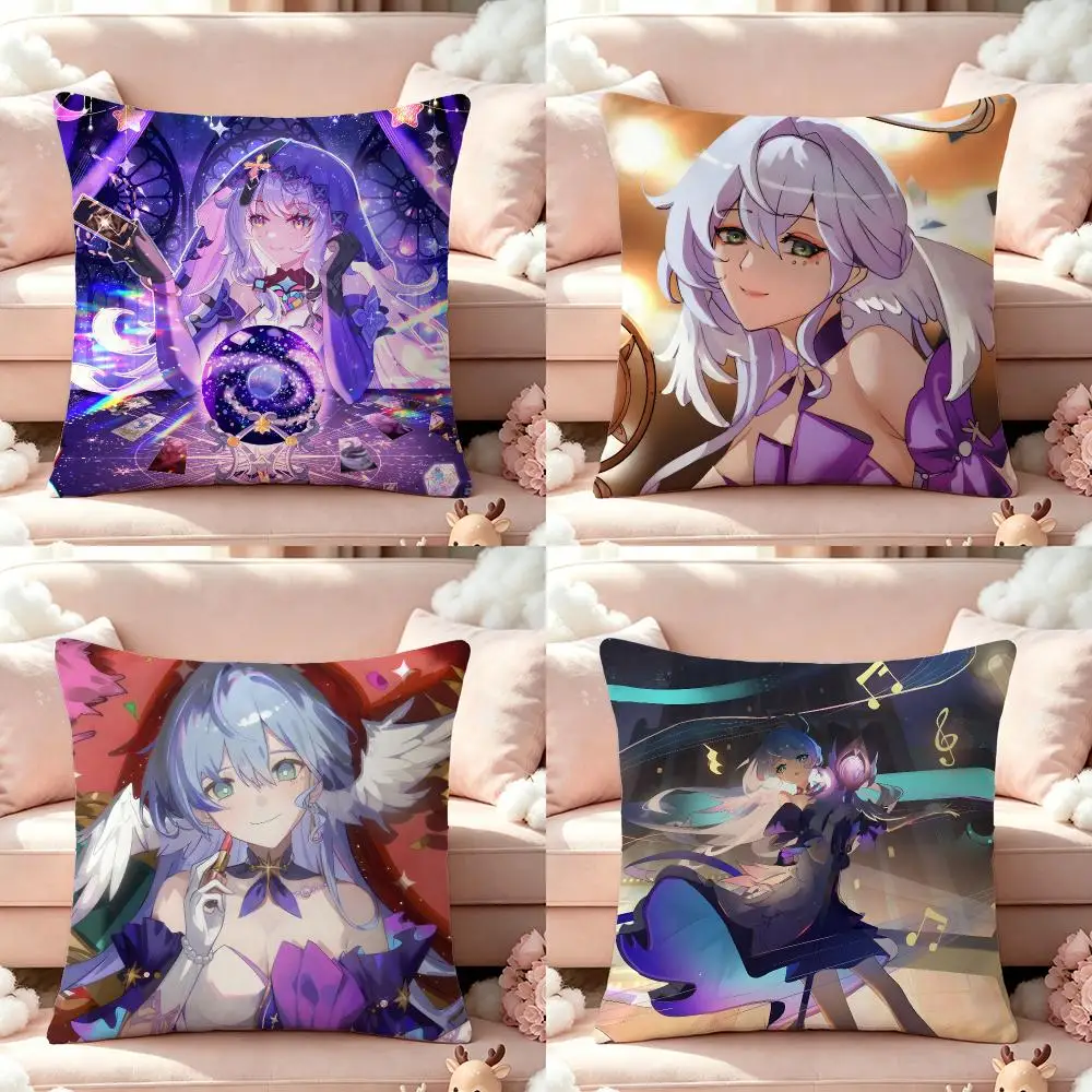 Ip RobinS Cushion Cover Pillow Short Plush Pillow Cute Simple Style For Living Room Bedroom Birthday Gift