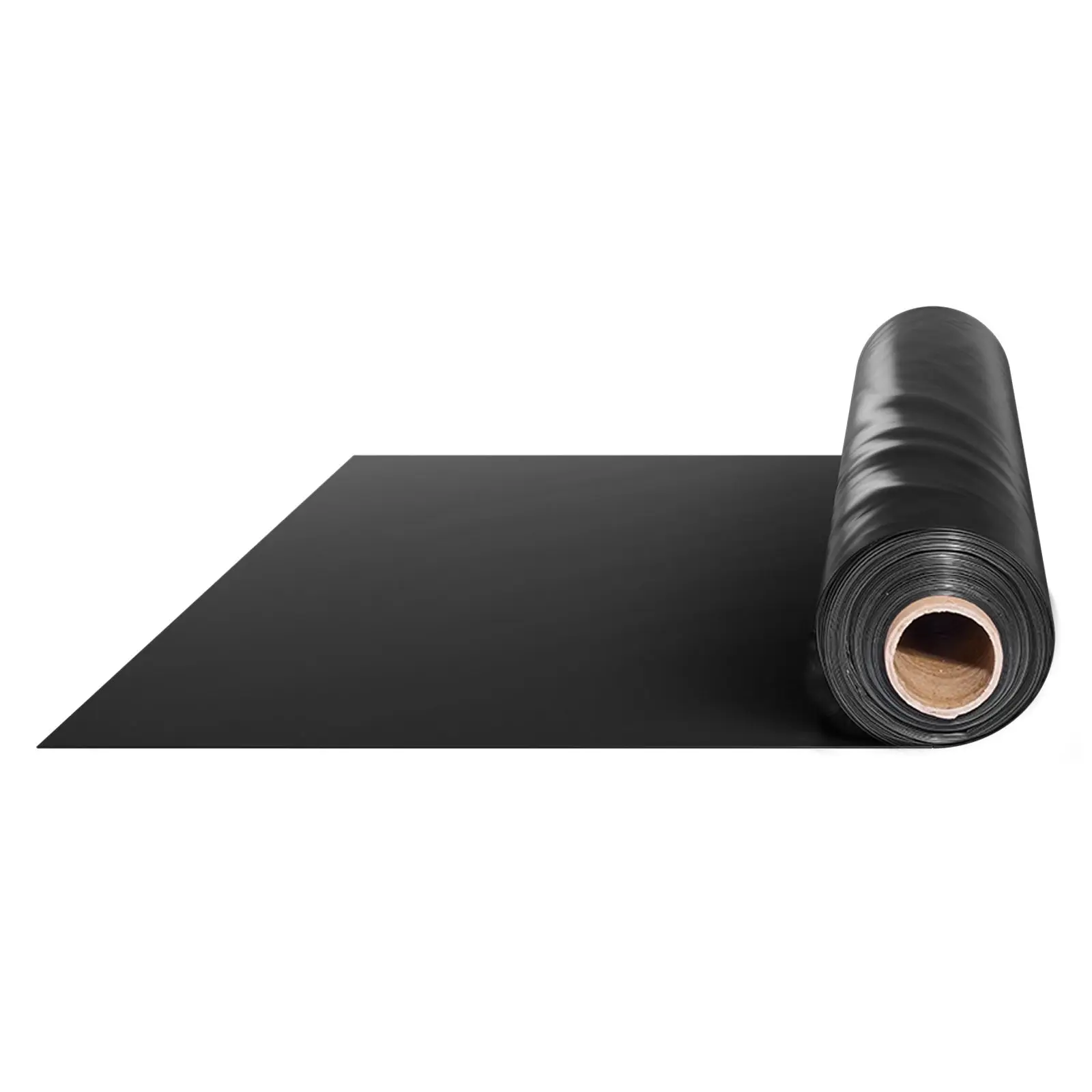10 Mil Plastic Sheeting Heavy Duty 5' X 100', Thick Plastic Sheeting Roll, Plastic Drop Cloth Painters Tarp, Polyethylene