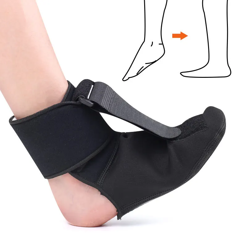 1PC Adjustable Plantar Fasciitis Night Splint Foot Drop Orthosis Stabilizer Brace Support Night Splint Pain Relief Ankle Support