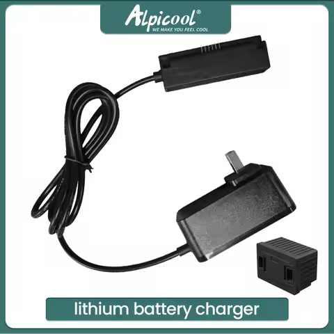 Alpicool Car refrigerator New Built-in battery Plug-in battery charger 12.6V 2A adaptor charger(No battery)