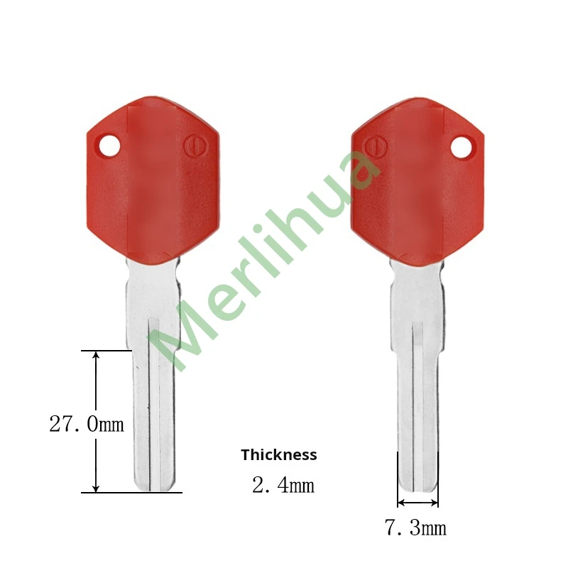 KTM motorcycle key, suitable for: KTM motorcycle 1050, RC8R, 1190, 1290 key blank(can be placed anti-theft chip).