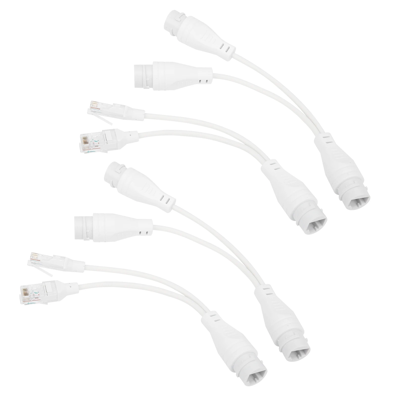 2 Set POE Splitter Separator Adapter 1 to 2 Rainproof Injector Cable For CCTV Video Surveillance Equipment view 3
