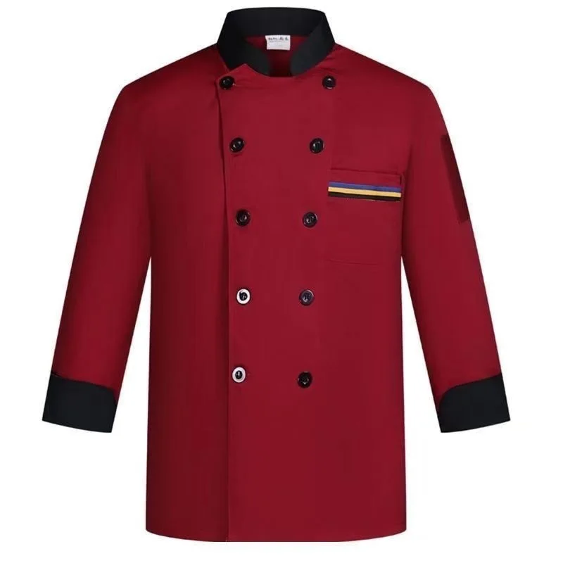 Summer Catering Short Sleeve Chef Uniform Work Uniform Embroidery Name Print Logo Restaurant Jacket Kitchen Clothes Coat