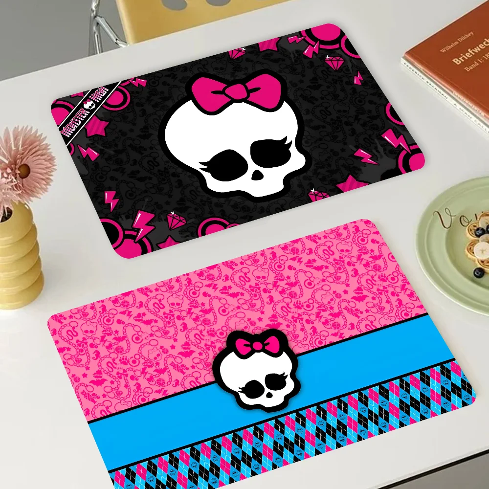 

MONSTER HIGH Coffee Dish Quick Drying Kitchen Absorbent Drained Placemat For Table Bathroom Kitchen Draining Pads